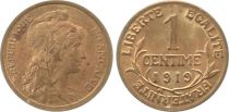France 1 Centime Liberty head - 1919