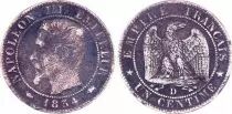 France 1 Centime Napoleon III - 1854 D Lyon