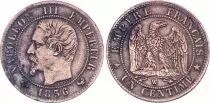 France 1 Centime Napoleon III - 1856 W Lille