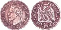 France 1 Centime Napoleon III - 1862 K Bordeaux
