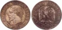 France 1 Centimes Napoleon III - Nude Head - 1855 A Paris