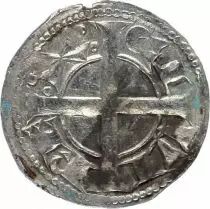 France 1 Denier, Comt&eacute; de Barcelone - Alphonse II d Aragon p&egrave;re (1162-1196)