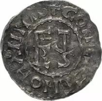 France 1 Denier, County of Le Mans - Herbert I - Immobilized Type