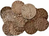 France 1 Denier de Guingamp - monnaie f&eacute;odale