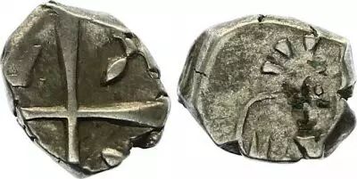 France 1 Drachme, Volcae Tectosages - Drachm Cubist head