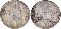 France 1 Ecu Louis XV crowned round arms of France with sprays - S Reims
