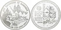 France 1 Euro - 6,55957 Francs  - Art Classique et Baroque - 2000 - Argent - avec certificat