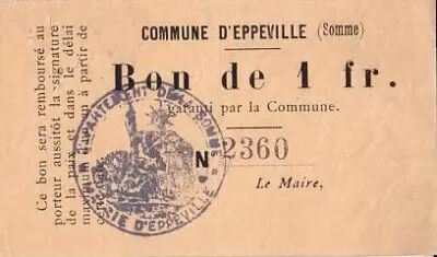 France 1 F Eppeville n� 2360