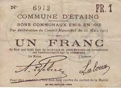 France 1 F Etaing