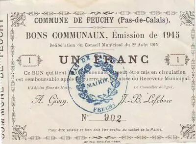 France 1 F Feuchy - 22/08/1915