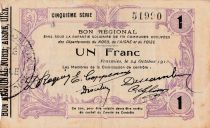 France 1 F Fourmies - Fifth serial - 24/10/1915