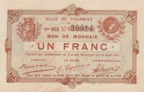 France 1 F Fourmies - Second serial - 14/08/1915