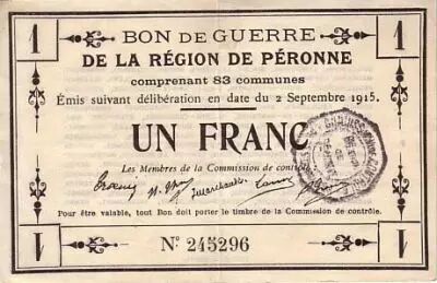 France 1 F P�ronne