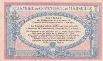 France 1 Franc  - Chamber of Commerce  - Marseille - 05-06-1917 - Serial R