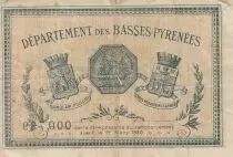 France 1 Franc - Bayonne Chamber of Commerce - 16-01-1915 - Seriel YYY