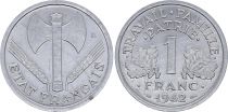 France 1 Franc,  Bazor Etat français- 1942 - SUP+