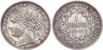 France 1 Franc - Ceres - 1849 A Paris - Silver