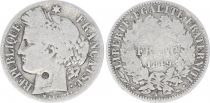 France 1 Franc - Ceres - Mixted years 1871-1895