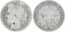 France 1 Franc - Ceres - Mixted years 1871-1895