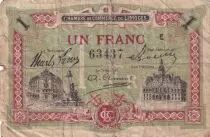 France 1 Franc - Chamber of  Commerce - Limoges - 1918 - Serie E