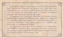 France 1 Franc - Chamber of  Commerce de Rennes et Saint-Malo - 1915