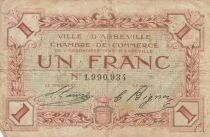 France 1 Franc - Chamber of Commerce - Abbeville