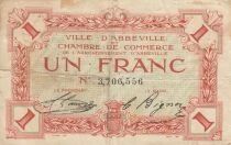 France 1 Franc - Chamber of Commerce - Abbeville