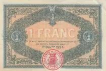 France 1 Franc - Chamber of commerce - Dijon - 01-12-1919 - Serial 4