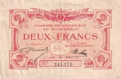 France 1 Franc - Chamber of Commerce - Dunkerque