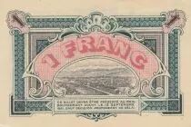 France 1 Franc - Chamber of Commerce - Grenoble - 14-09-1916 - Serial 180
