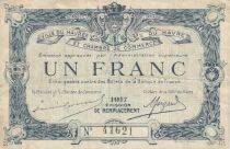 France 1 Franc - Chamber of Commerce - Le Havre - 1916