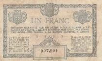 France 1 Franc - Chambre de commerce - Amiens - 1922