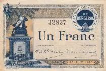 France 1 Franc - Chambre de Commerce - Bergerac - 15-06-1917 - 32837