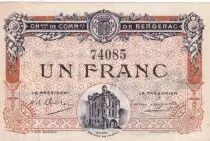 France 1 Franc - Chambre de Commerce - Bergerac - Série 74085 - 05-05-1918