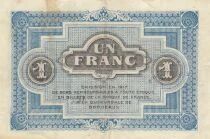 France 1 Franc - Chambre de commerce - Bordeaux - 1917
