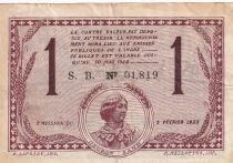 France 1 Franc - Chambre de Commerce - Ch&acirc;teauroux - 1922 - S&eacute;rie B