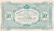 France 1 Franc - Chambre de Commerce - Eure-et-Loir - 01-1921 - 5ème émission