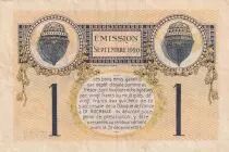 France 1 Franc - Chambre de Commerce - La Rochelle - 1915 - Série A