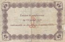 France 1 Franc - Chambre de Commerce - Le Havre - 1920