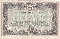 France 1 Franc - Chambre de Commerce - Macon - Bourg - 1917 - S&eacute;rie D