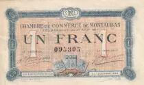 France 1 Franc - Chambre de Commerce - Montauban -27-08-1917