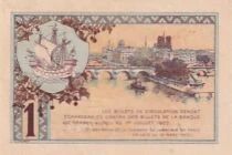 France 1 Franc - Chambre de commerce - Paris - 10-03-1920 - S&eacute;rie A.40