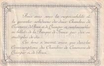 France 1 Franc - Chambre de Commerce - Quimper et Brest- 1915 - Série A