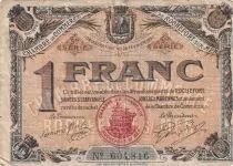 France 1 Franc - Chambre de Commerce - Rochefort sur Mer - 5ème série -25-02-1920