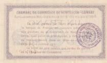 France 1 Franc - Chambre de commerce -Montlu&ccedil;on-Gannat -05-10-1915- S&eacute;rie B