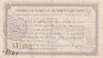 France 1 Franc - Chambre de commerce -Montlu&ccedil;on-Gannat -05-10-1915- S&eacute;rie B
