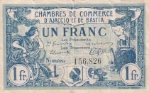 France 1 Franc - Chambre de commerce d\'Ajaccio et Bastia - P.03-02