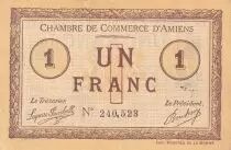 France 1 Franc - Chambre de commerce d\'Amiens - 1915 - 240 523