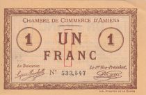 France 1 Franc - Chambre de commerce d\'Amiens - 1915 - P.7-36