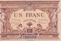France 1 Franc - Chambre de Commerce d\'Angers et de M.&L. - S&eacute;rie J - 1915
